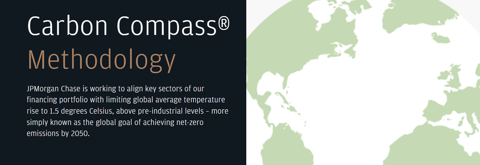 Screenshot from JPMorgan Carbon Compass Methodology